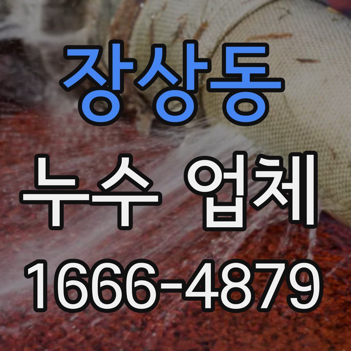장상동 누수 업체