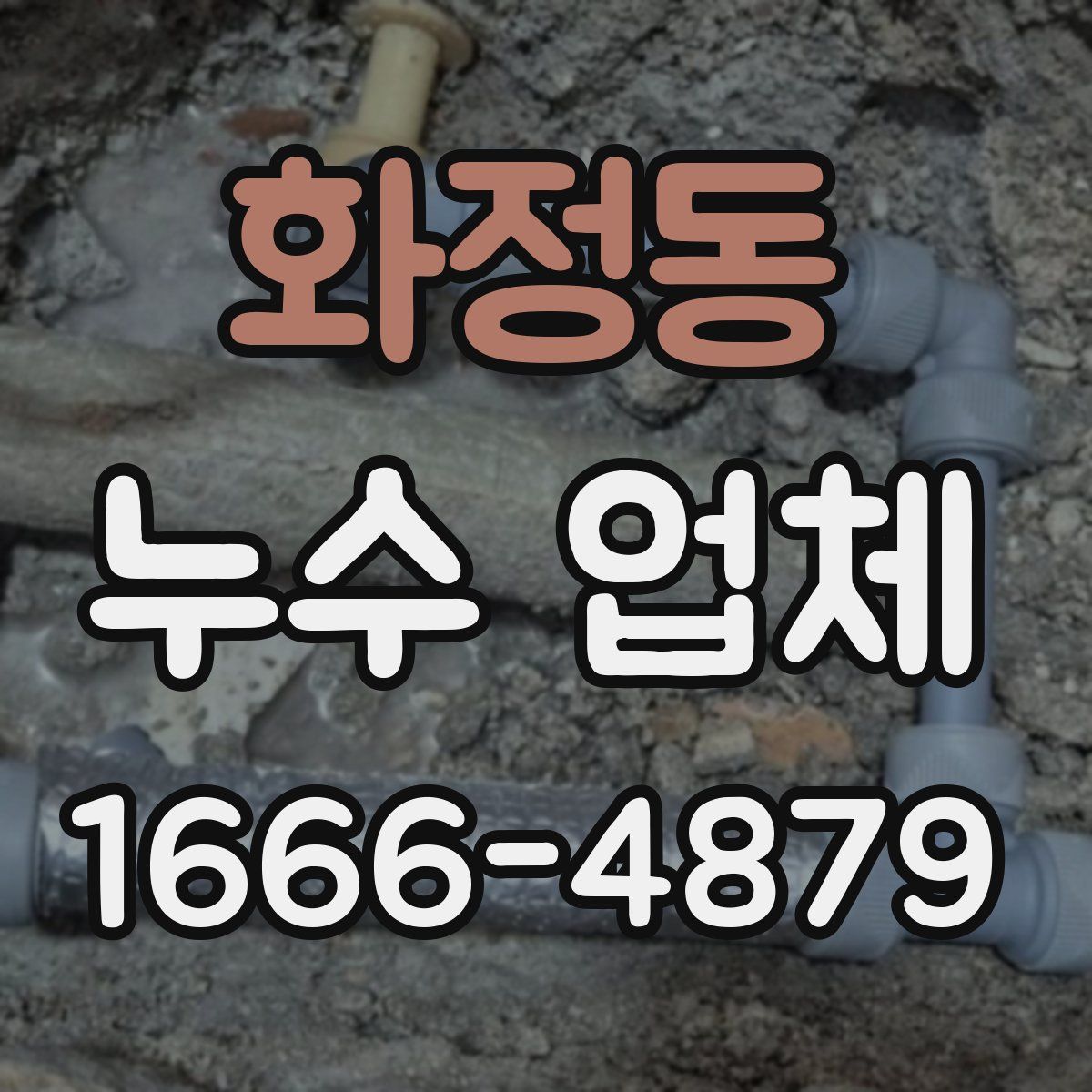 화정동 누수 업체