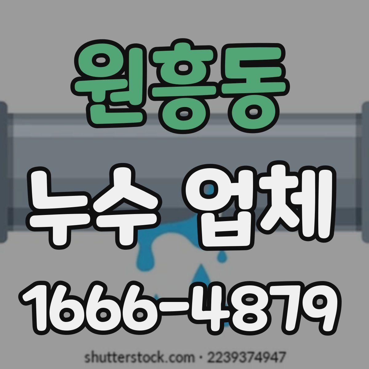원흥동 누수 업체