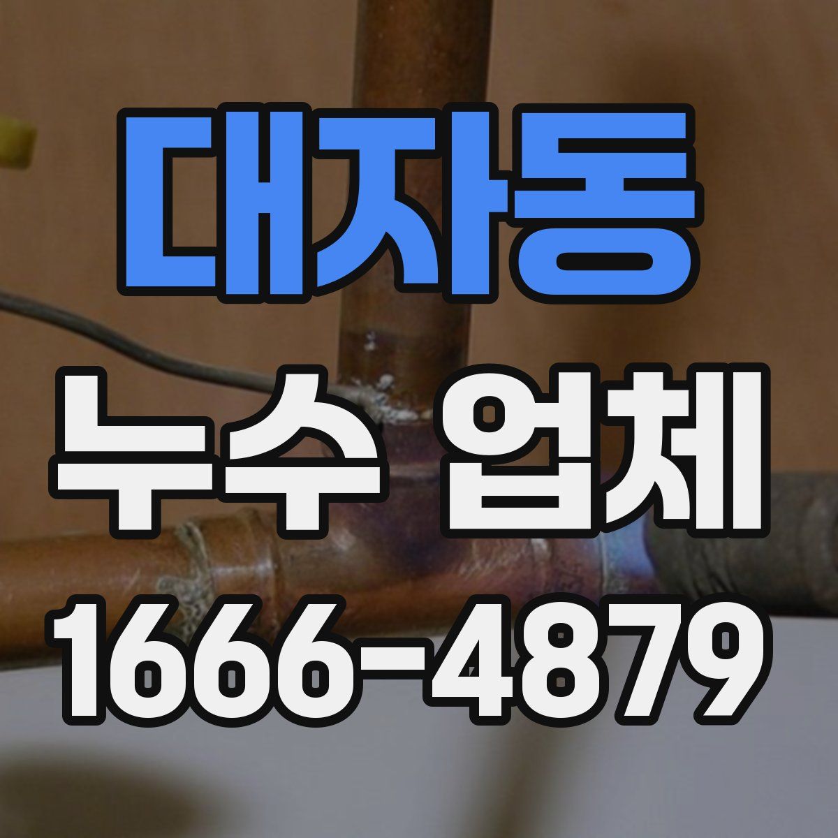 대자동 누수 업체
