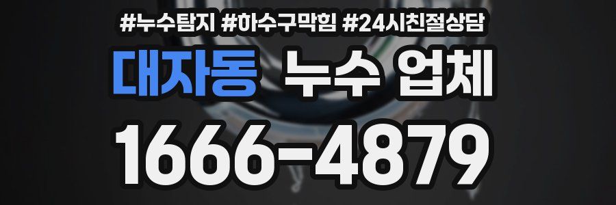 대자동 누수 업체