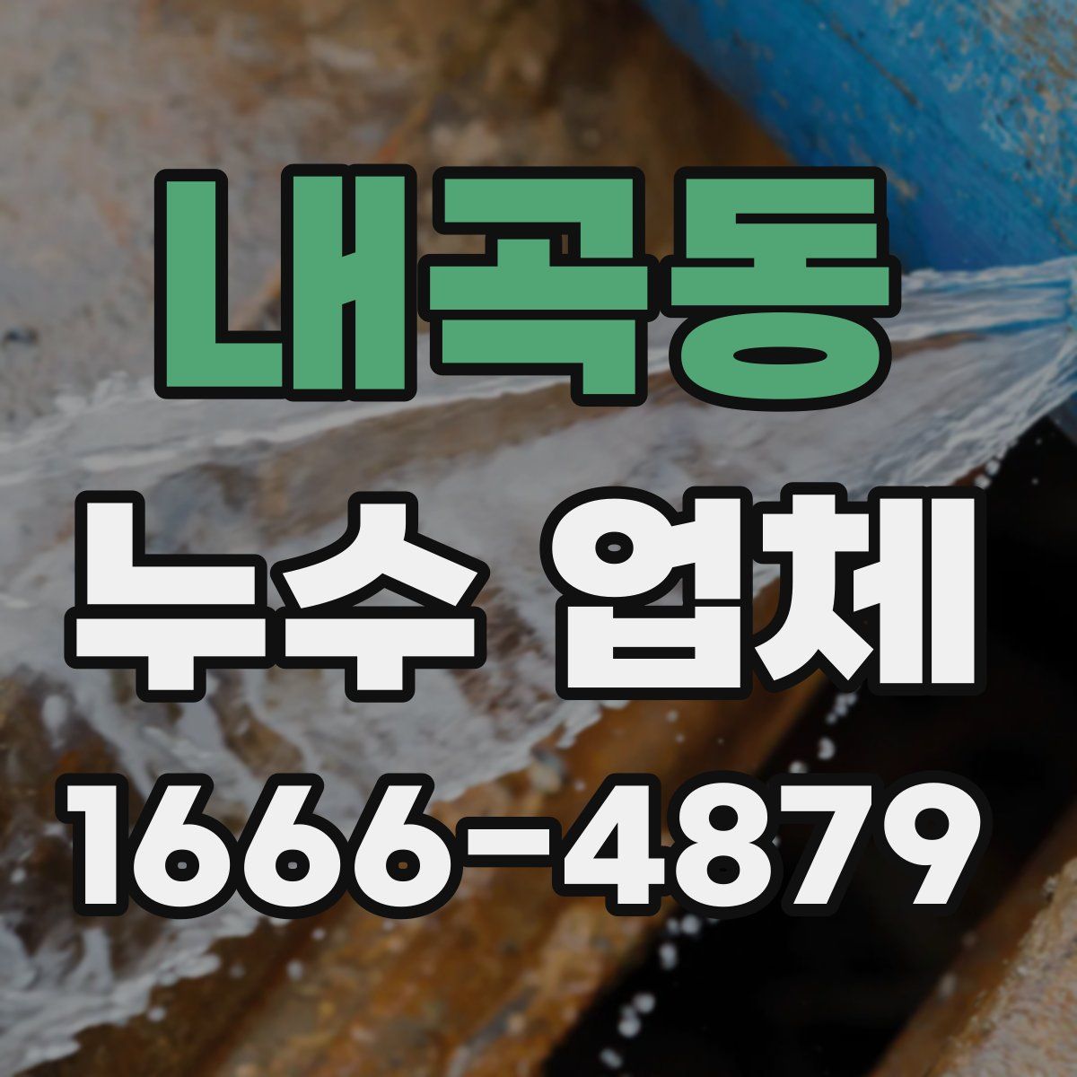 내곡동 누수 업체