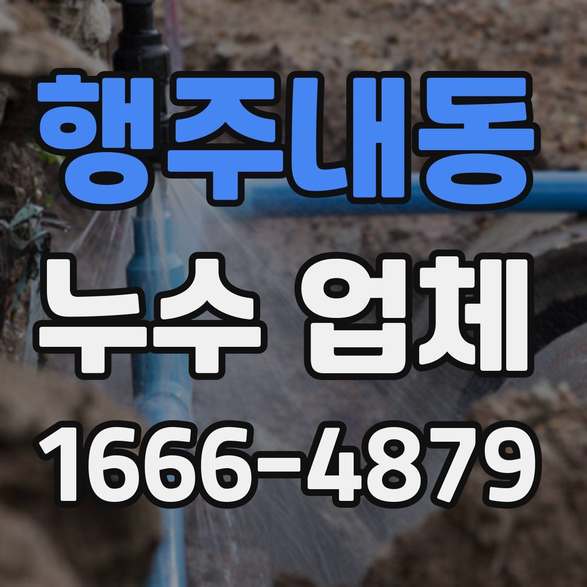행주내동 누수 업체