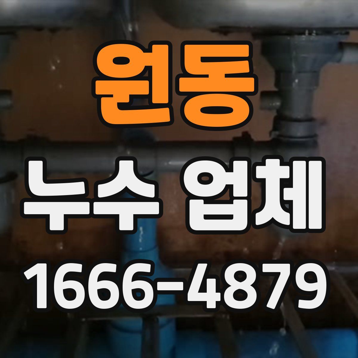 원동 누수 업체