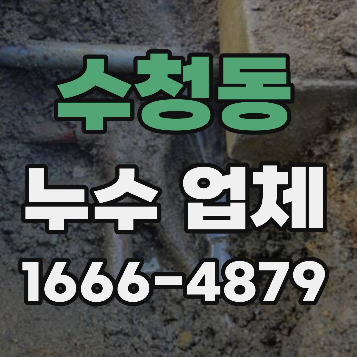 수청동 누수 업체