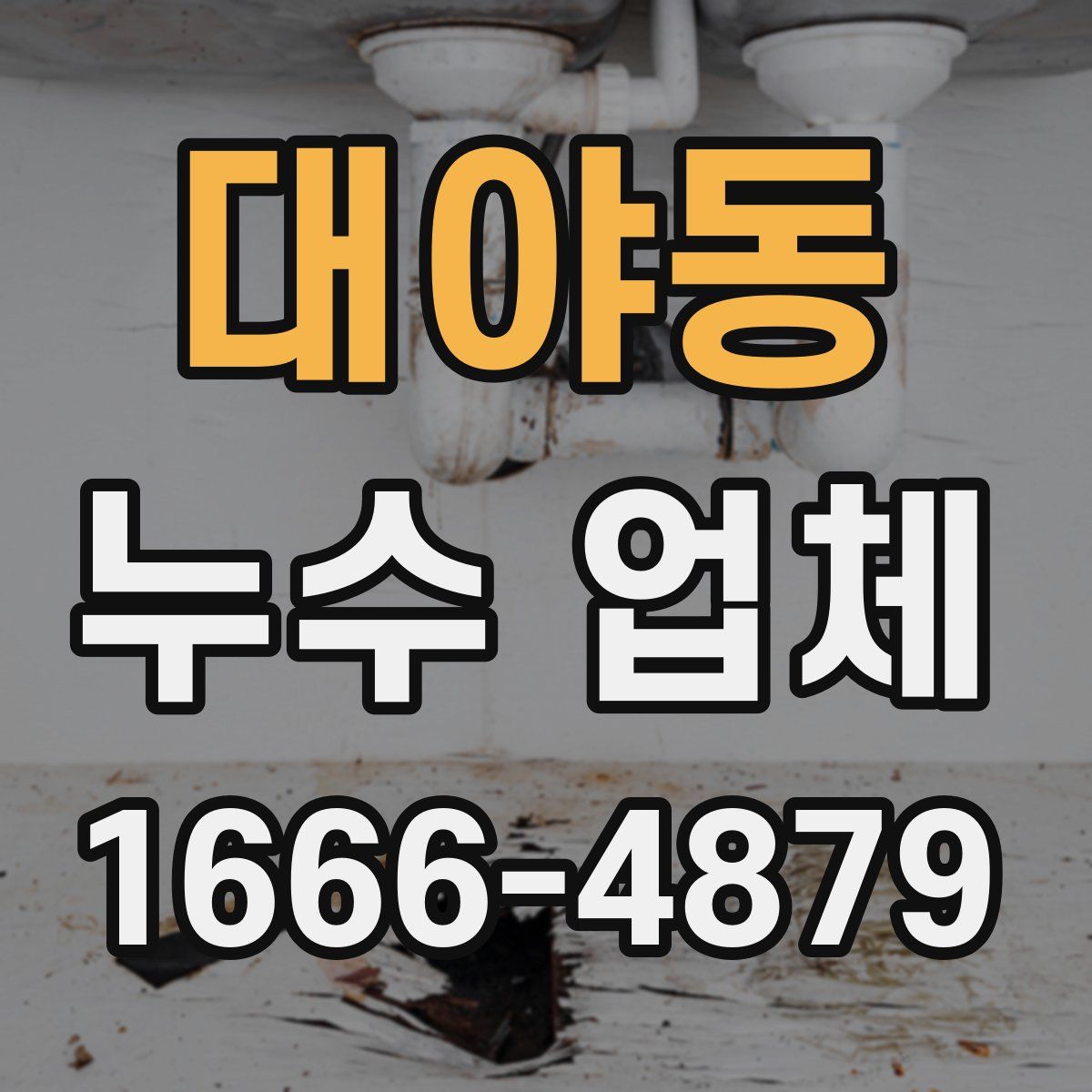 대야동 누수 업체