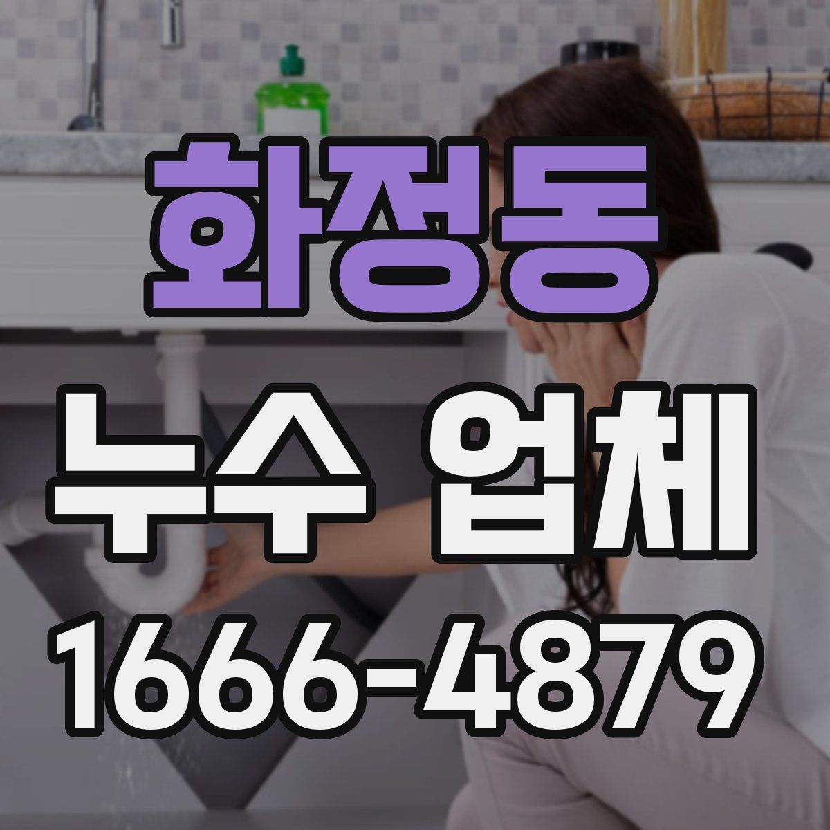 화정동 누수 업체