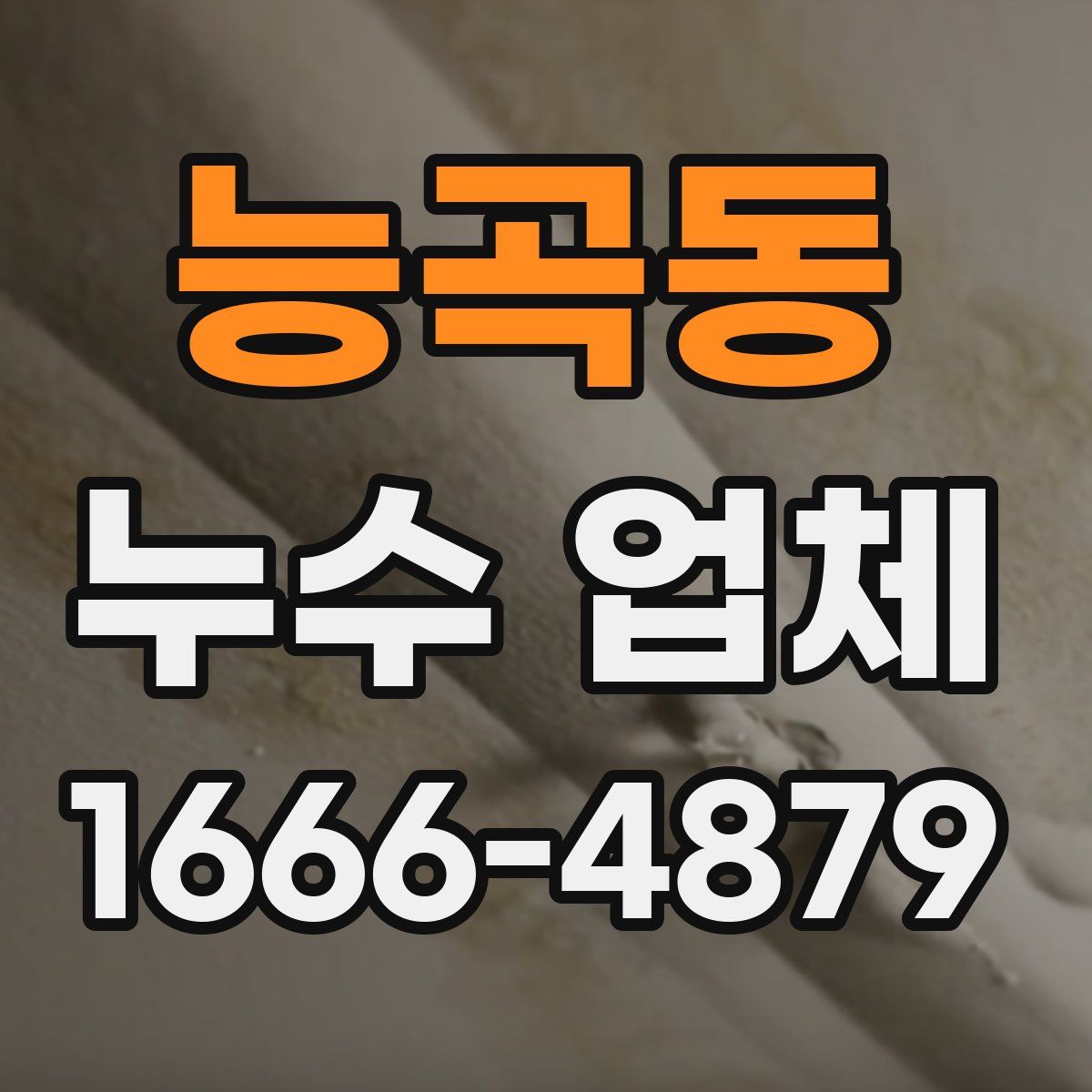 능곡동 누수 업체