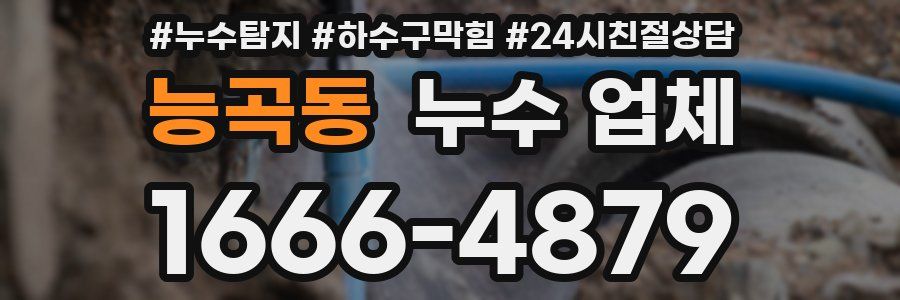 능곡동 누수 업체