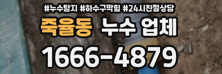 죽율동 누수 업체