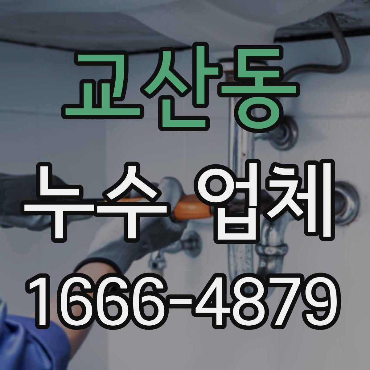 교산동 누수 업체