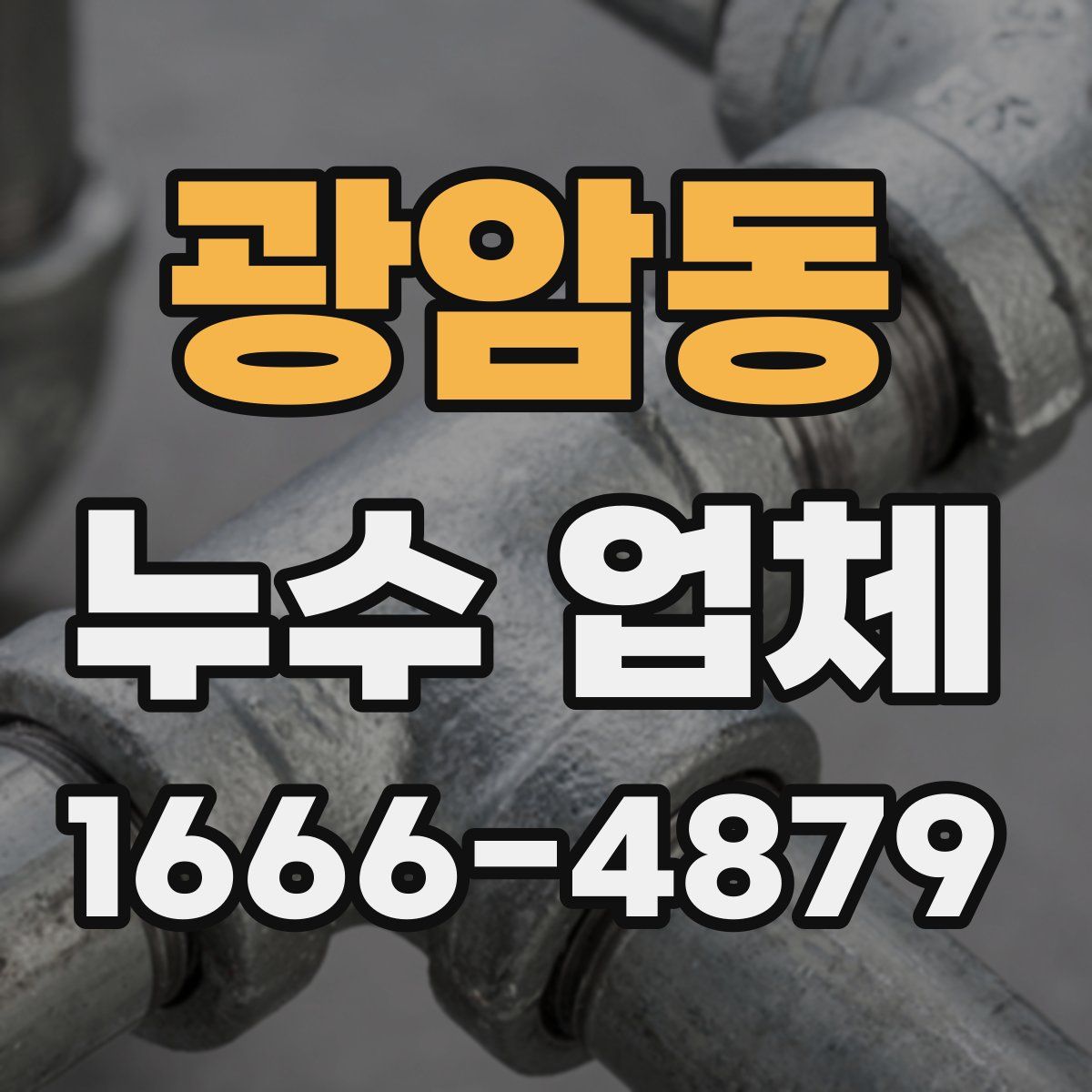 광암동 누수 업체