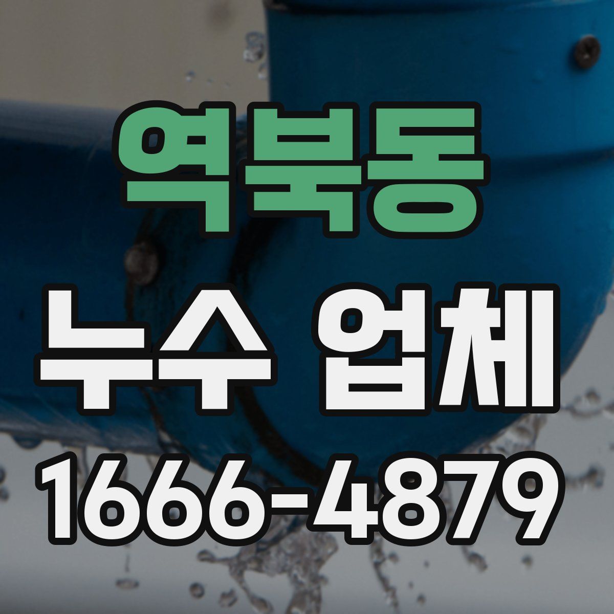 역북동 누수 업체