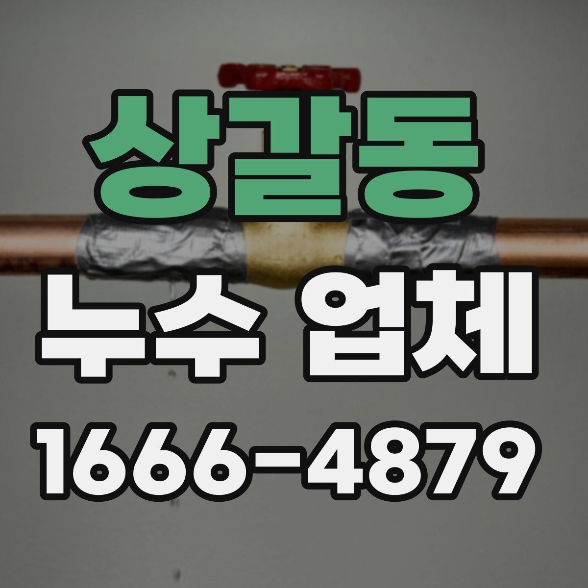 상갈동 누수 업체