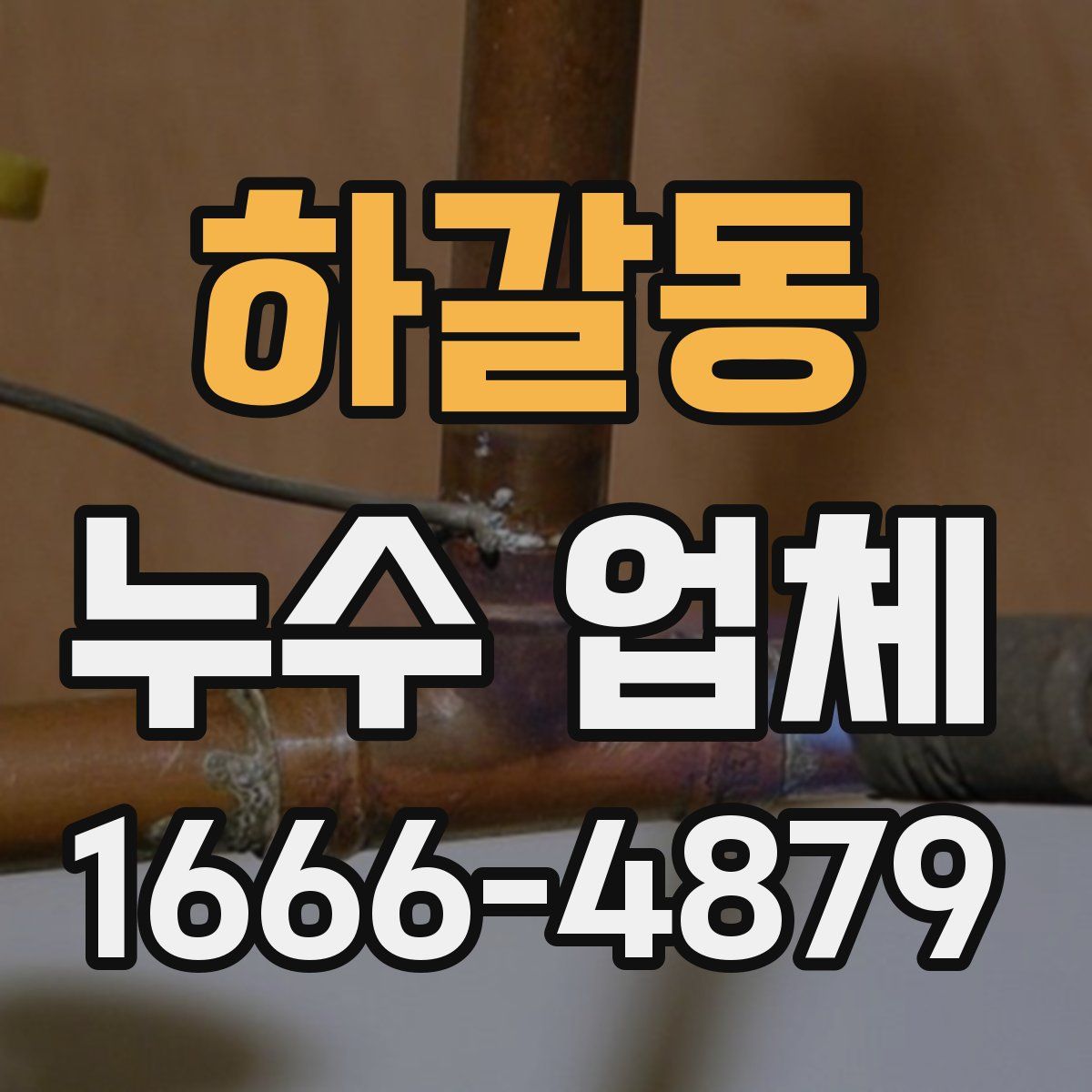 하갈동 누수 업체