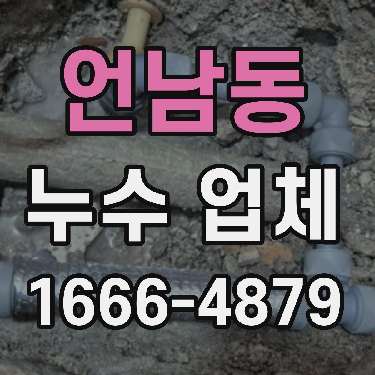 언남동 누수 업체