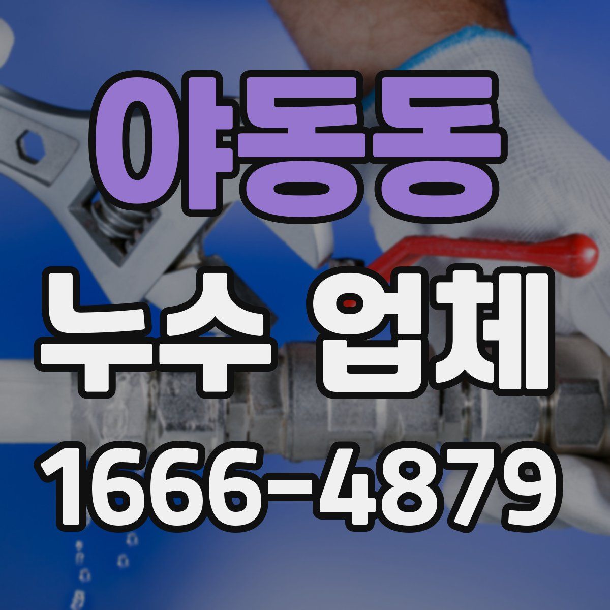 야동동 누수 업체
