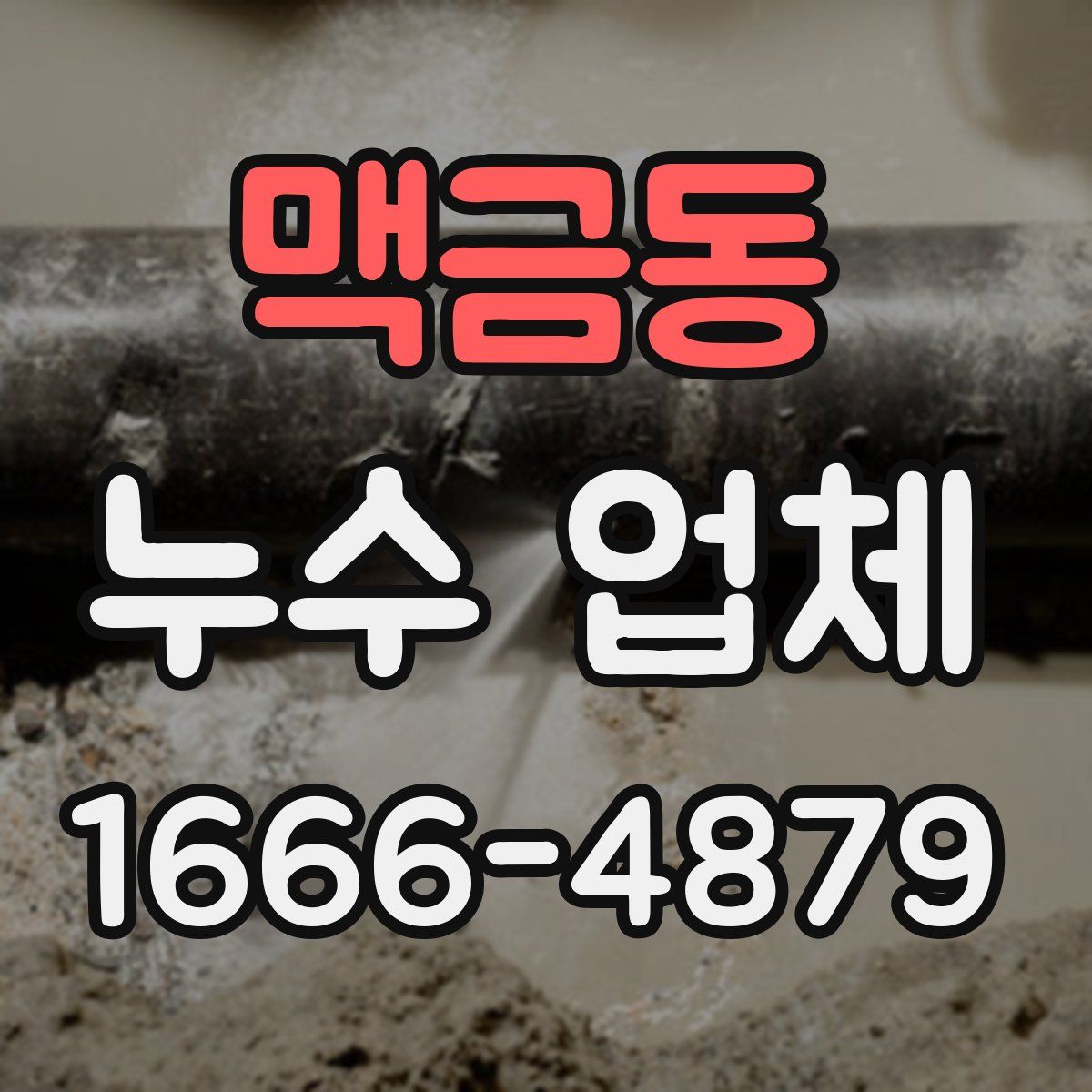 맥금동 누수 업체