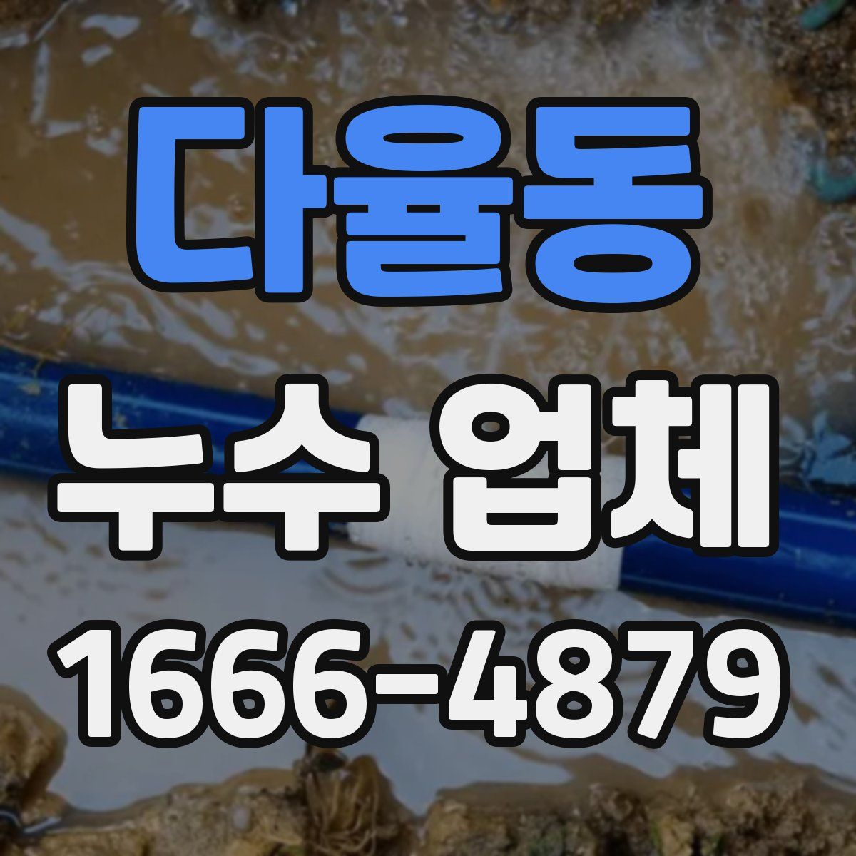 다율동 누수 업체