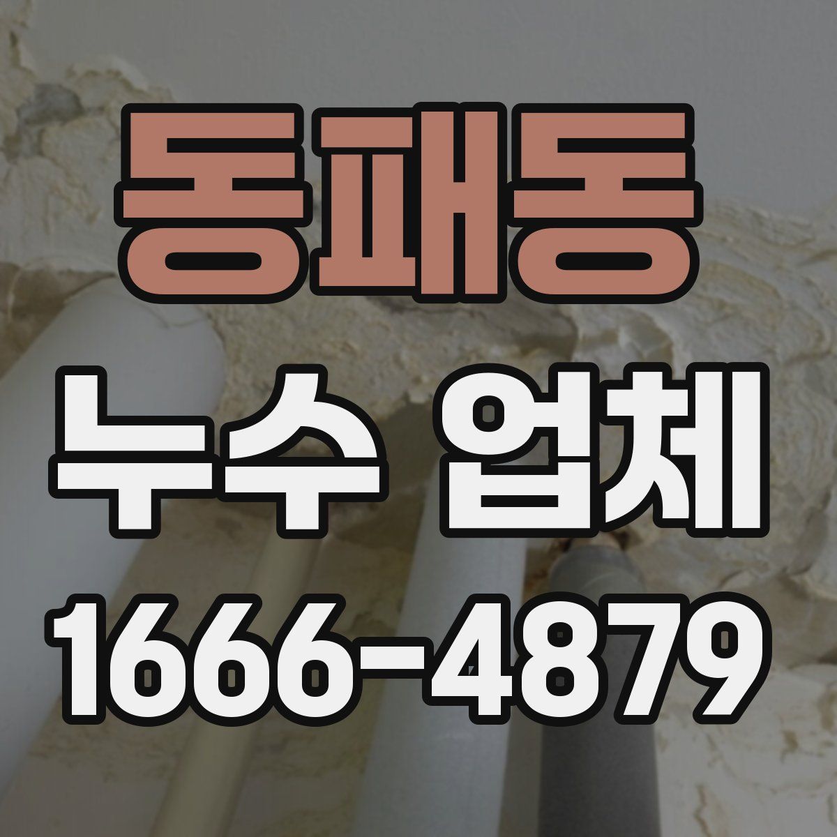동패동 누수 업체