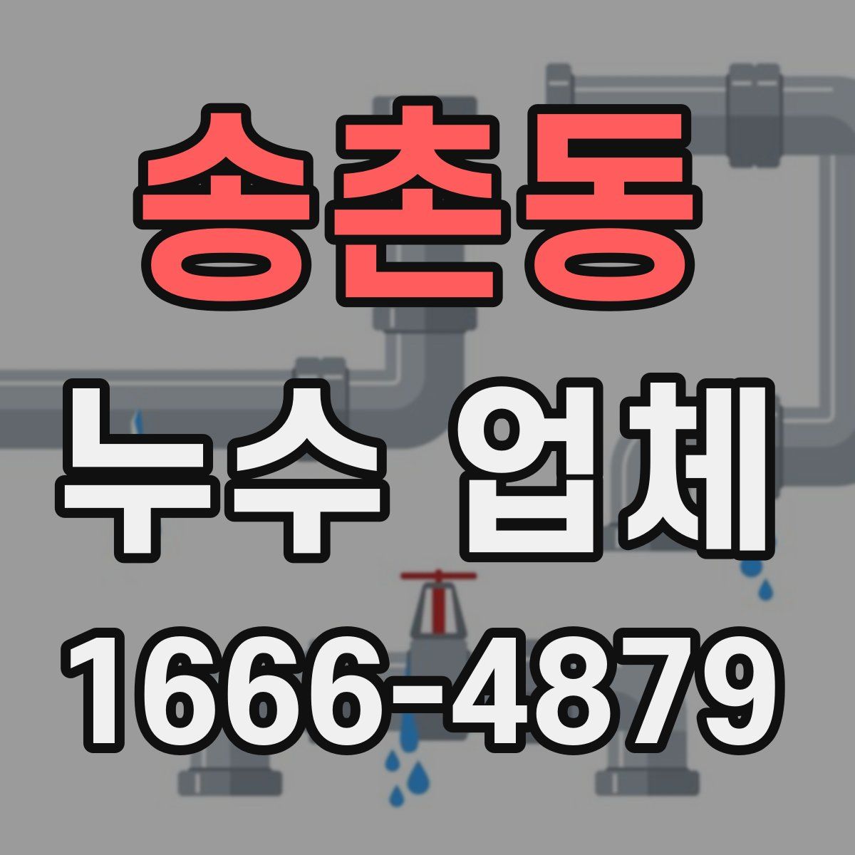 송촌동 누수 업체