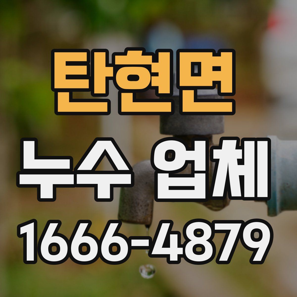탄현면 누수 업체