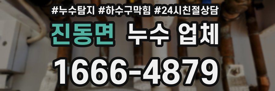 진동면 누수 업체