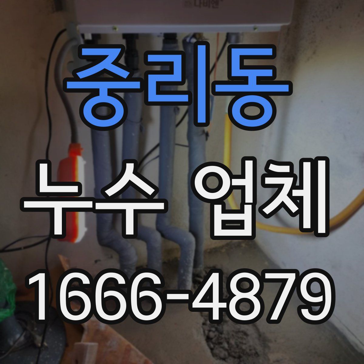 중리동 누수 업체
