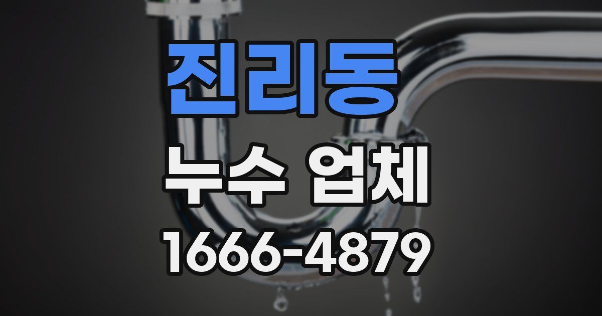 진리동 누수 업체