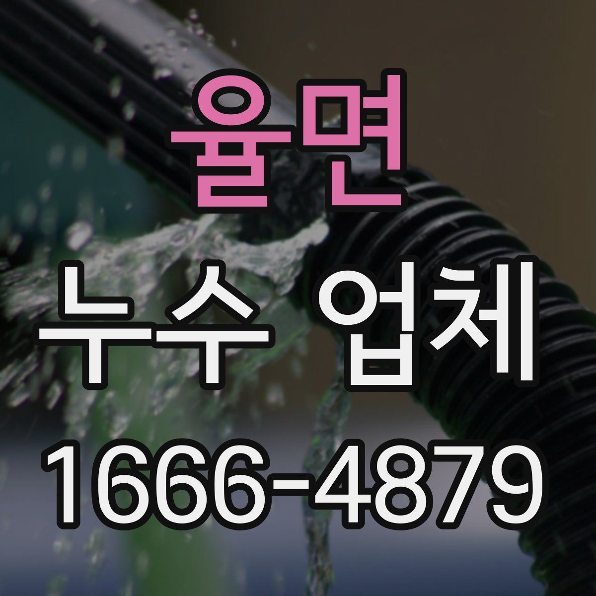 율면 누수 업체