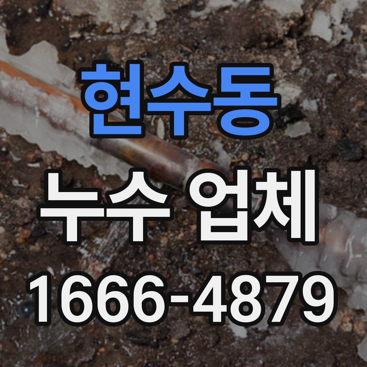 현수동 누수 업체