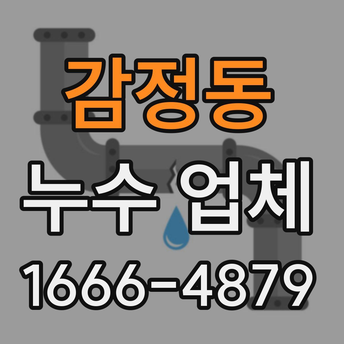 감정동 누수 업체