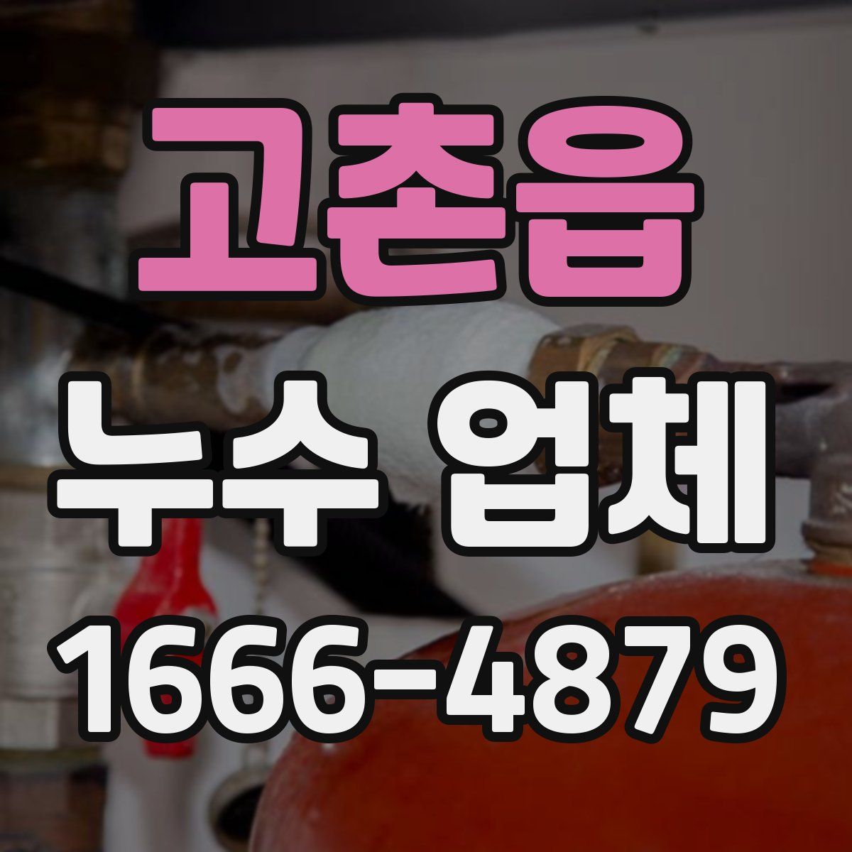 고촌읍 누수 업체