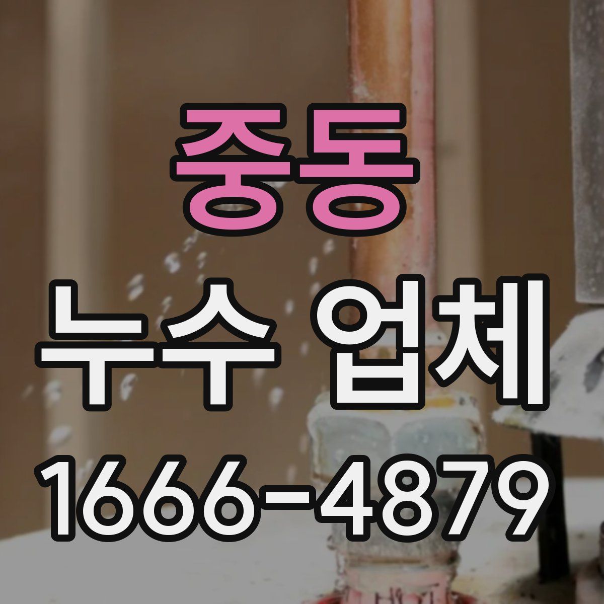 중동 누수 업체