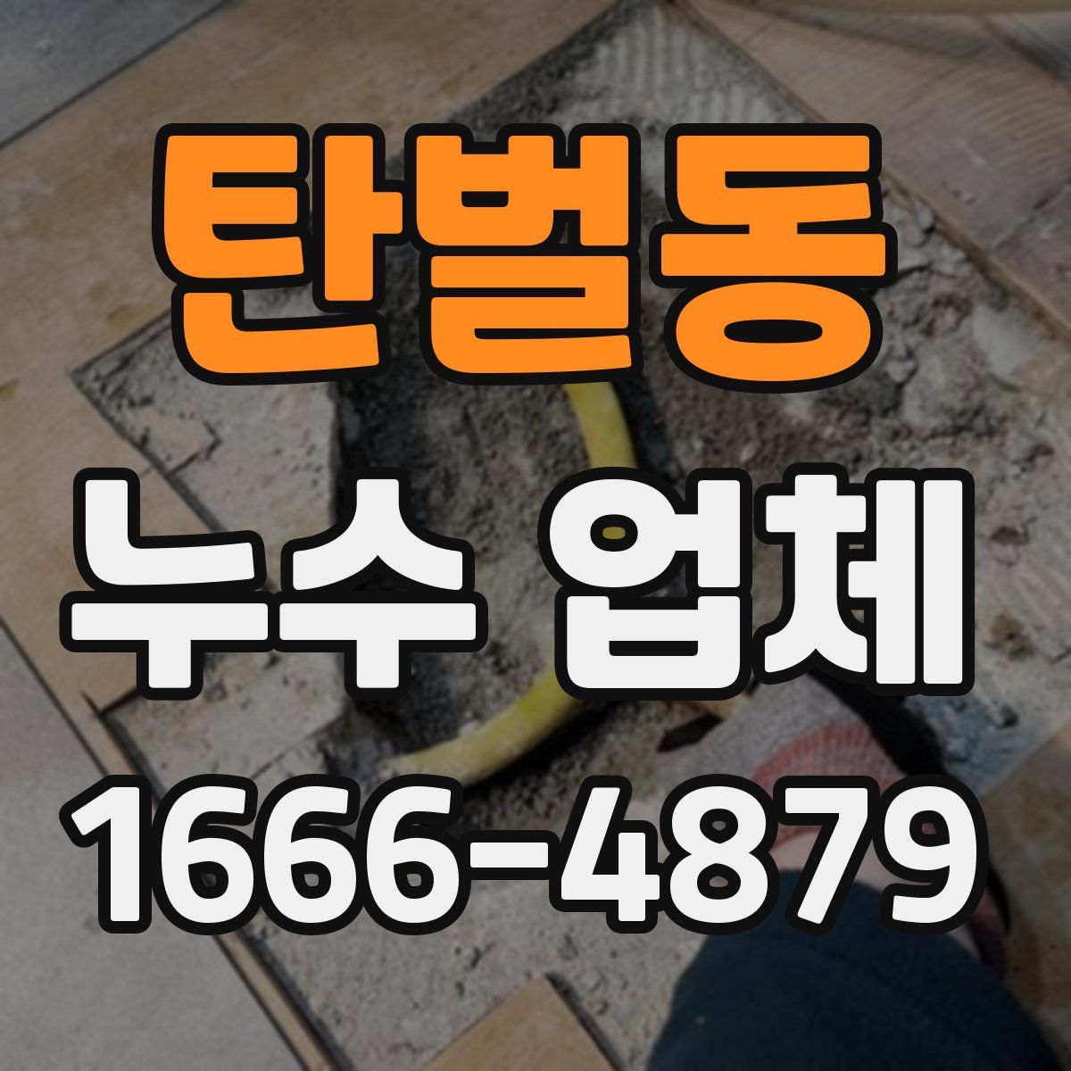 탄벌동 누수 업체
