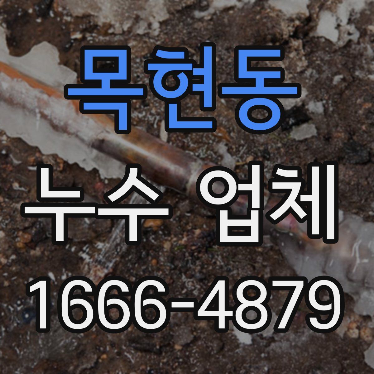 목현동 누수 업체