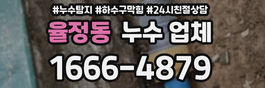 율정동 누수 업체