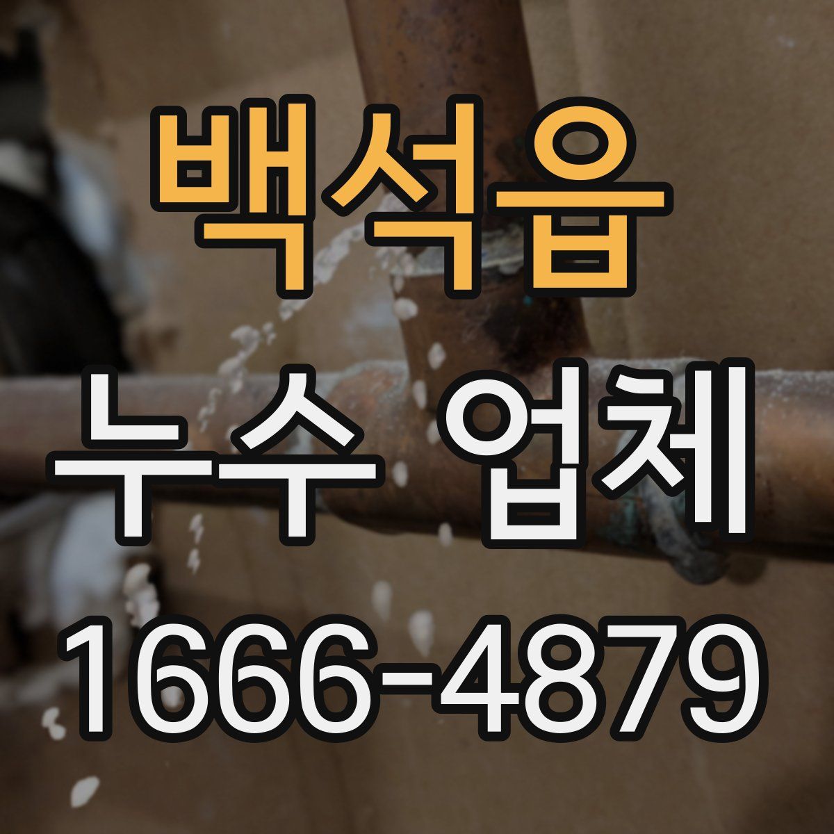 백석읍 누수 업체