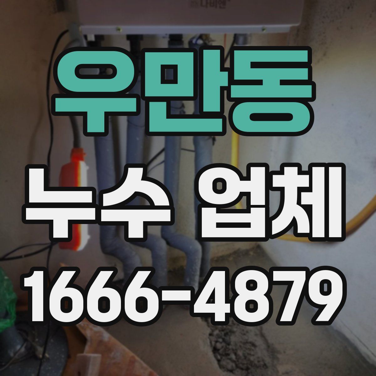 우만동 누수 업체
