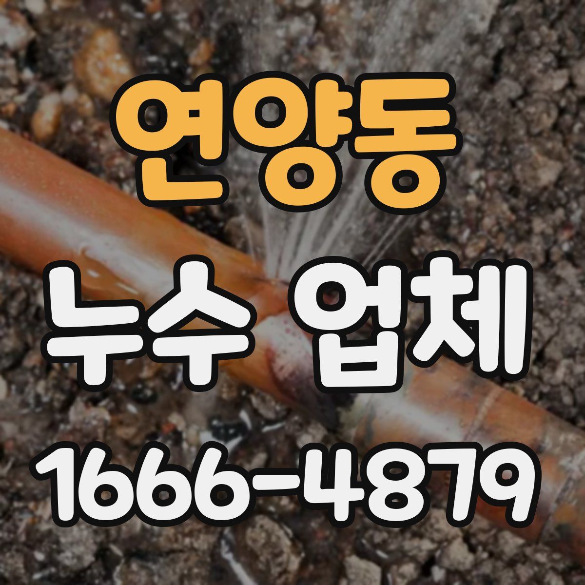연양동 누수 업체