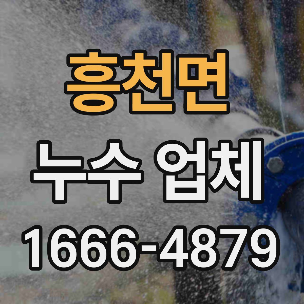 흥천면 누수 업체