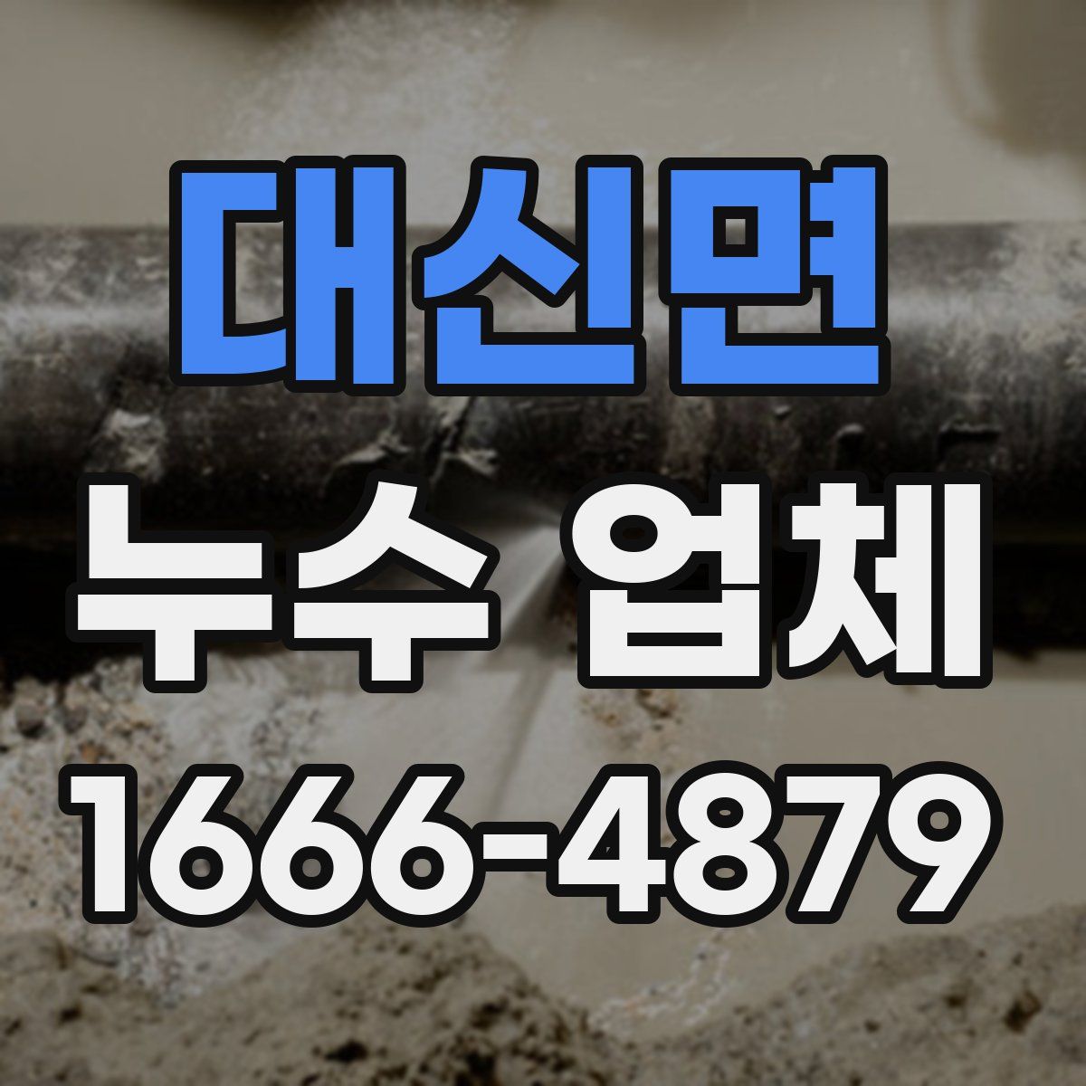 대신면 누수 업체