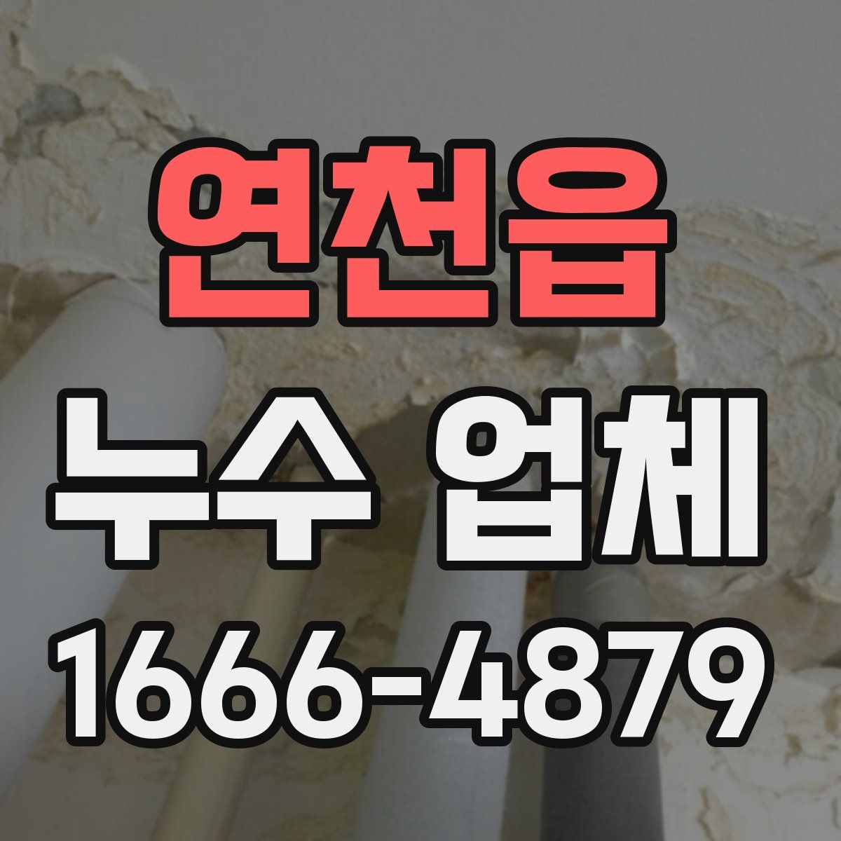 연천읍 누수 업체