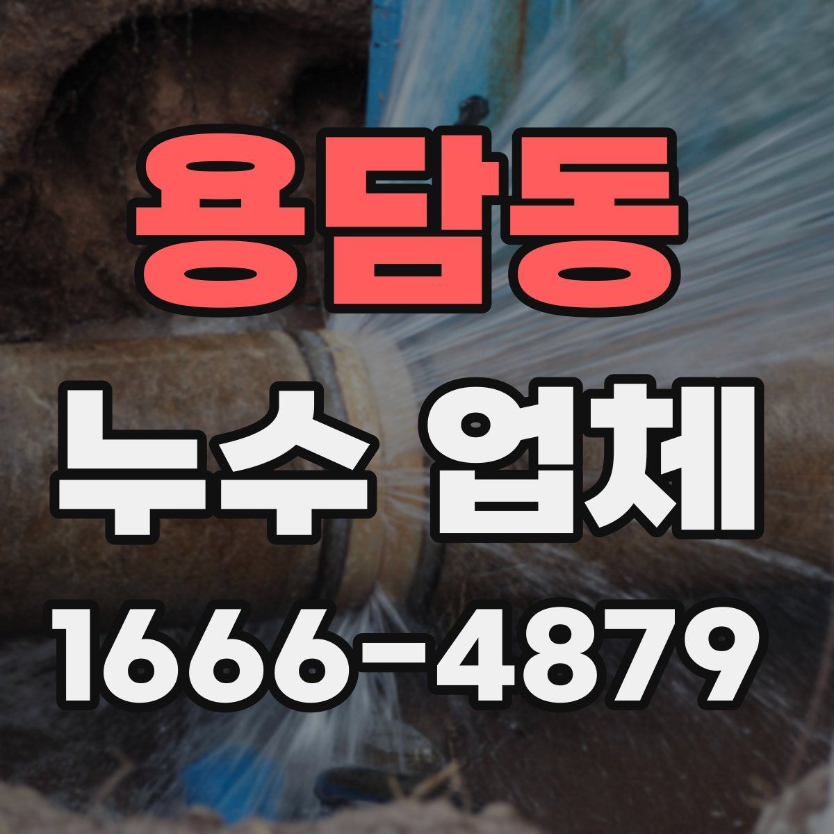 용담동 누수 업체