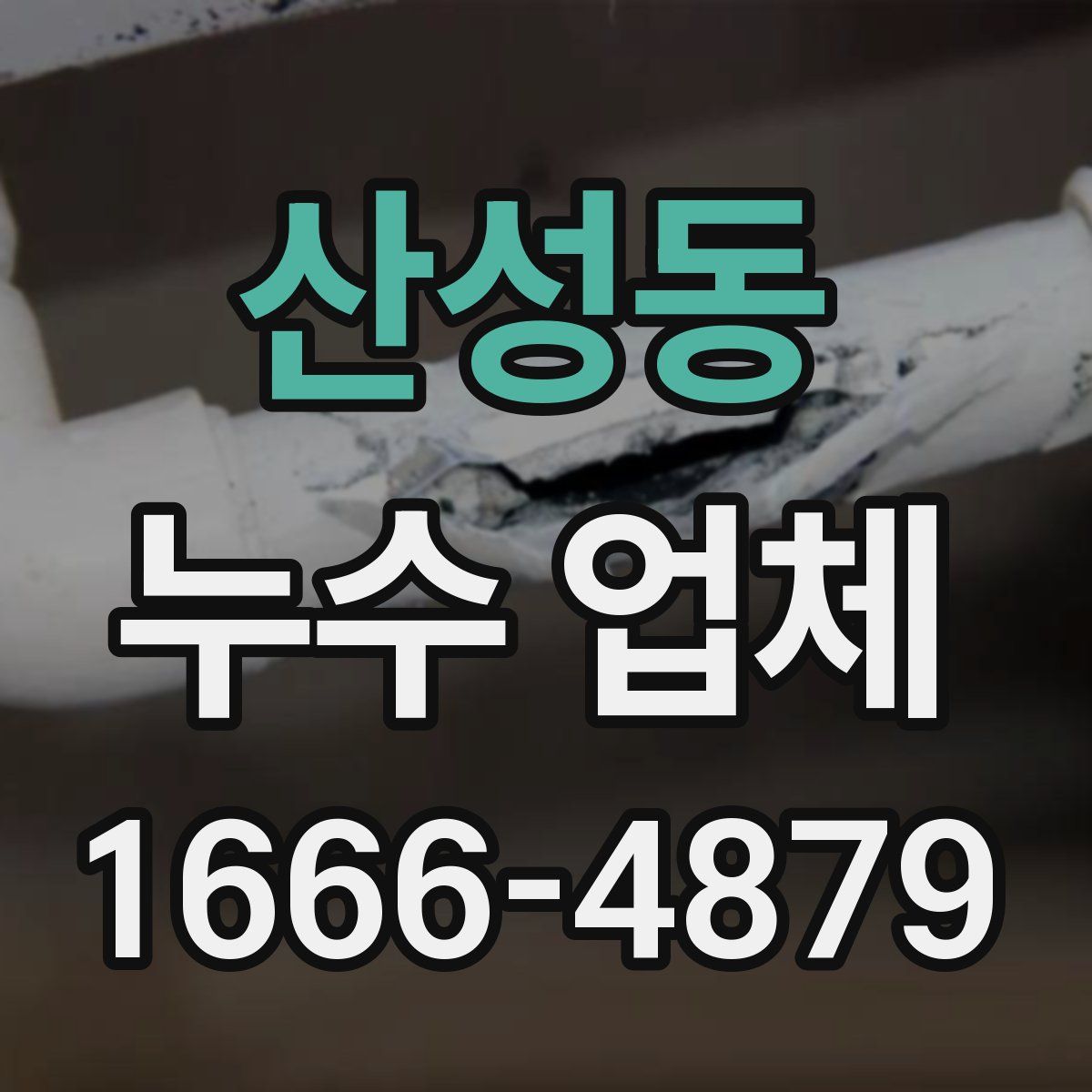 산성동 누수 업체