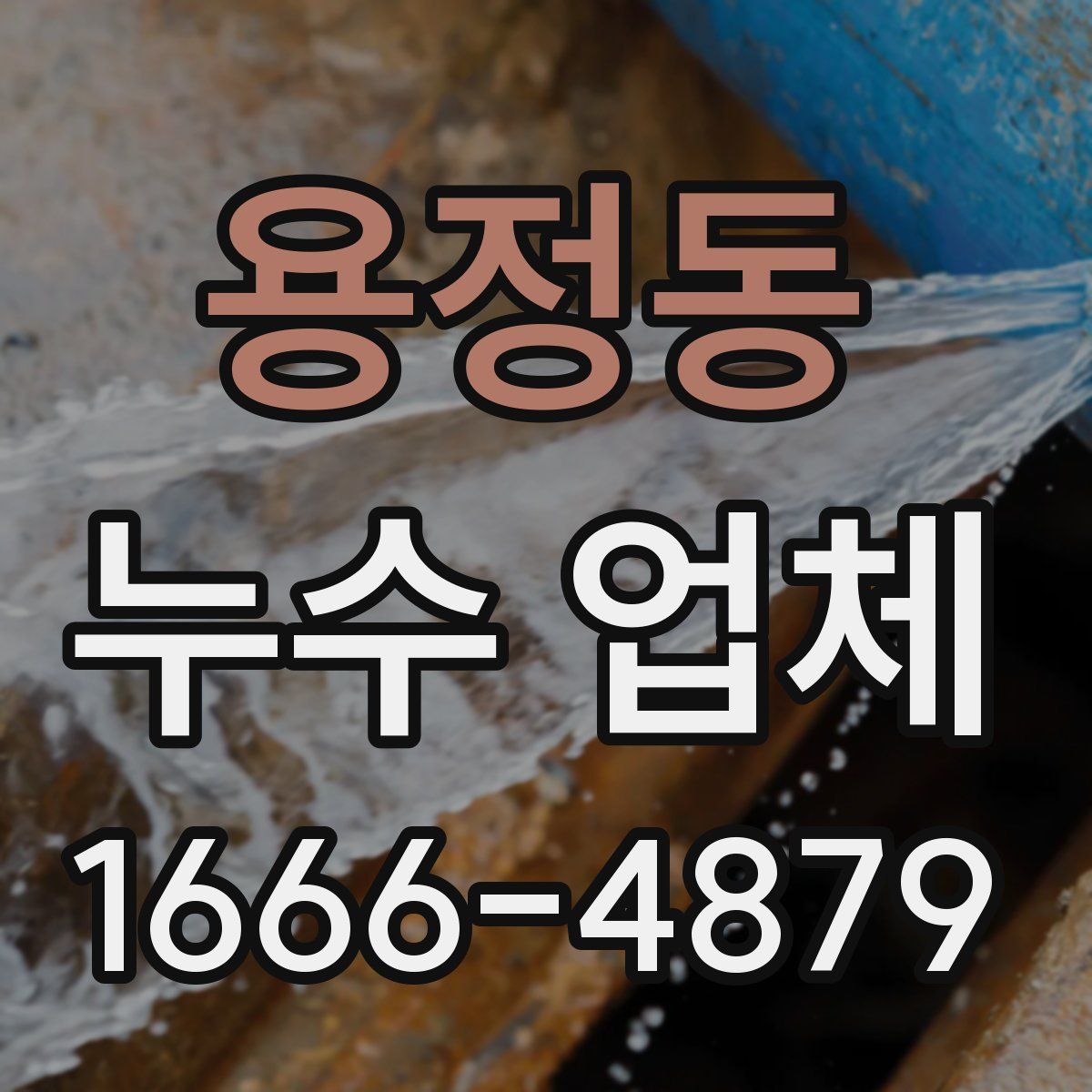 용정동 누수 업체