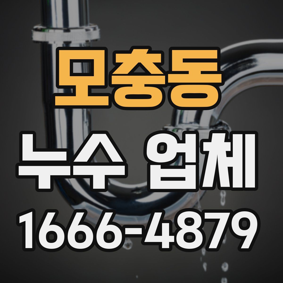 모충동 누수 업체