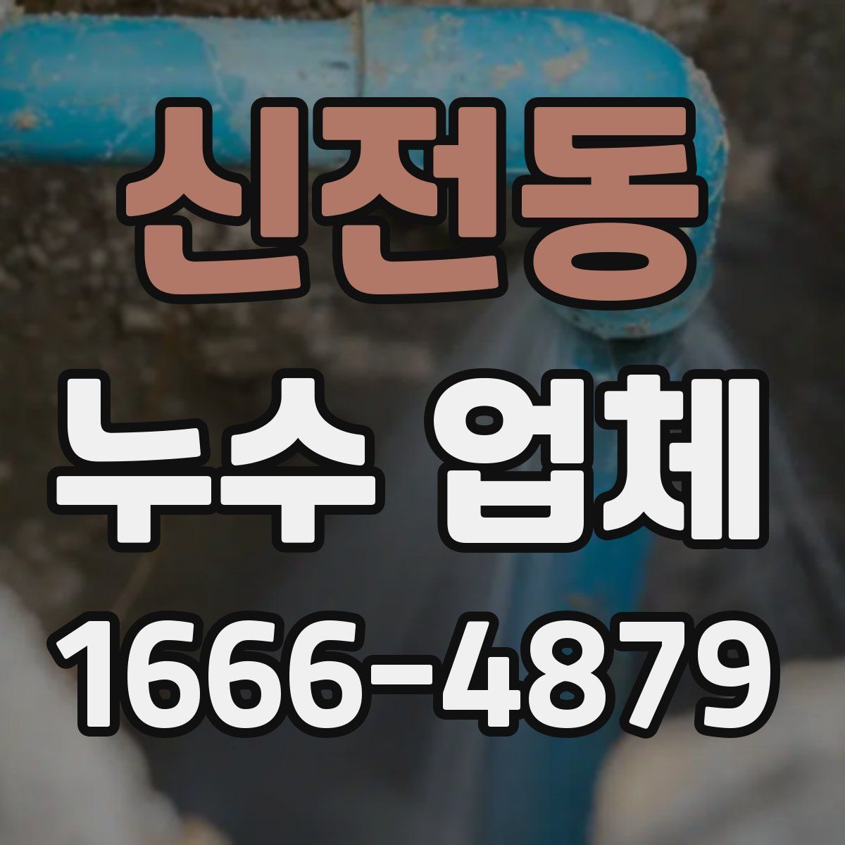 신전동 누수 업체