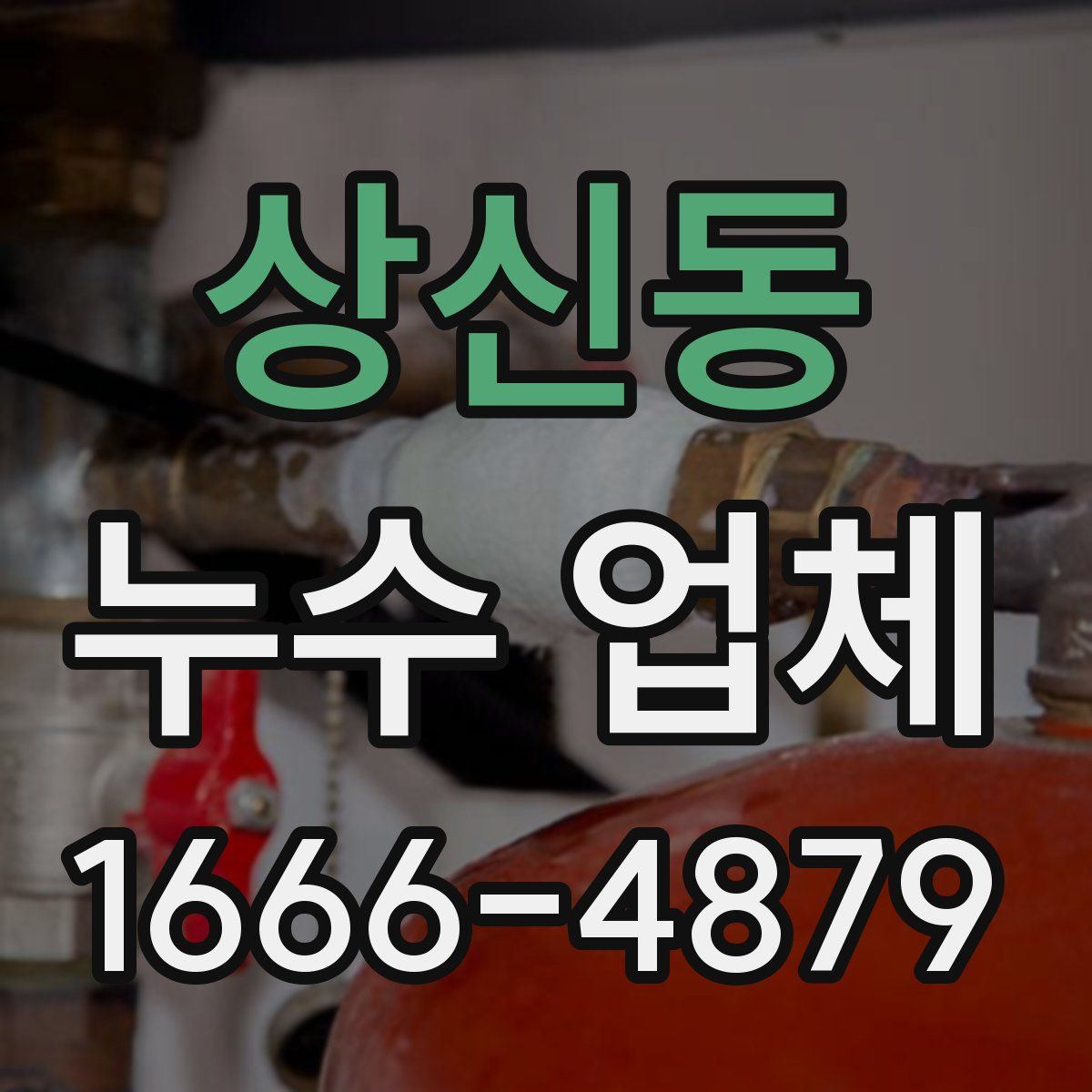 상신동 누수 업체