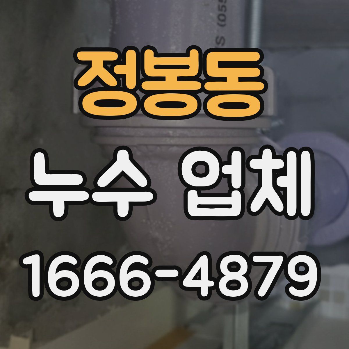 정봉동 누수 업체